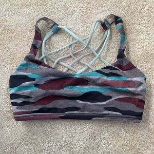 Free to Be Wild bra // mini coast camo multi